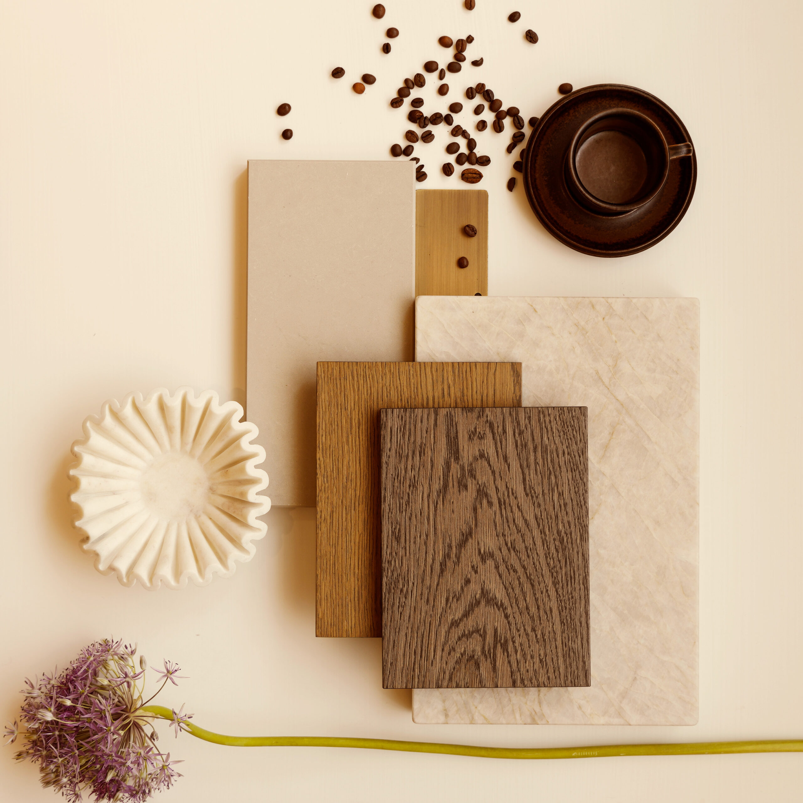 calming interiors - colour palette