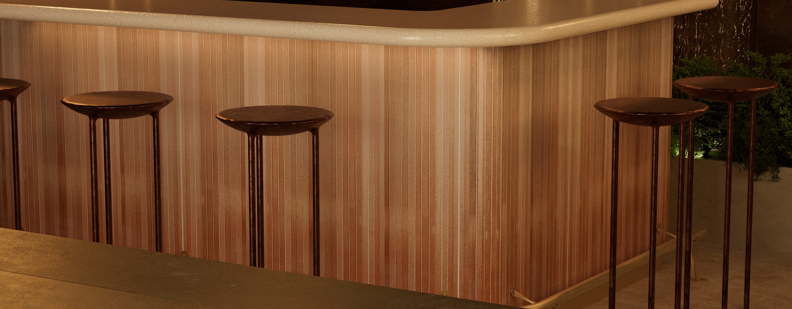 Lanserring luxury outdoor kitchen and bar