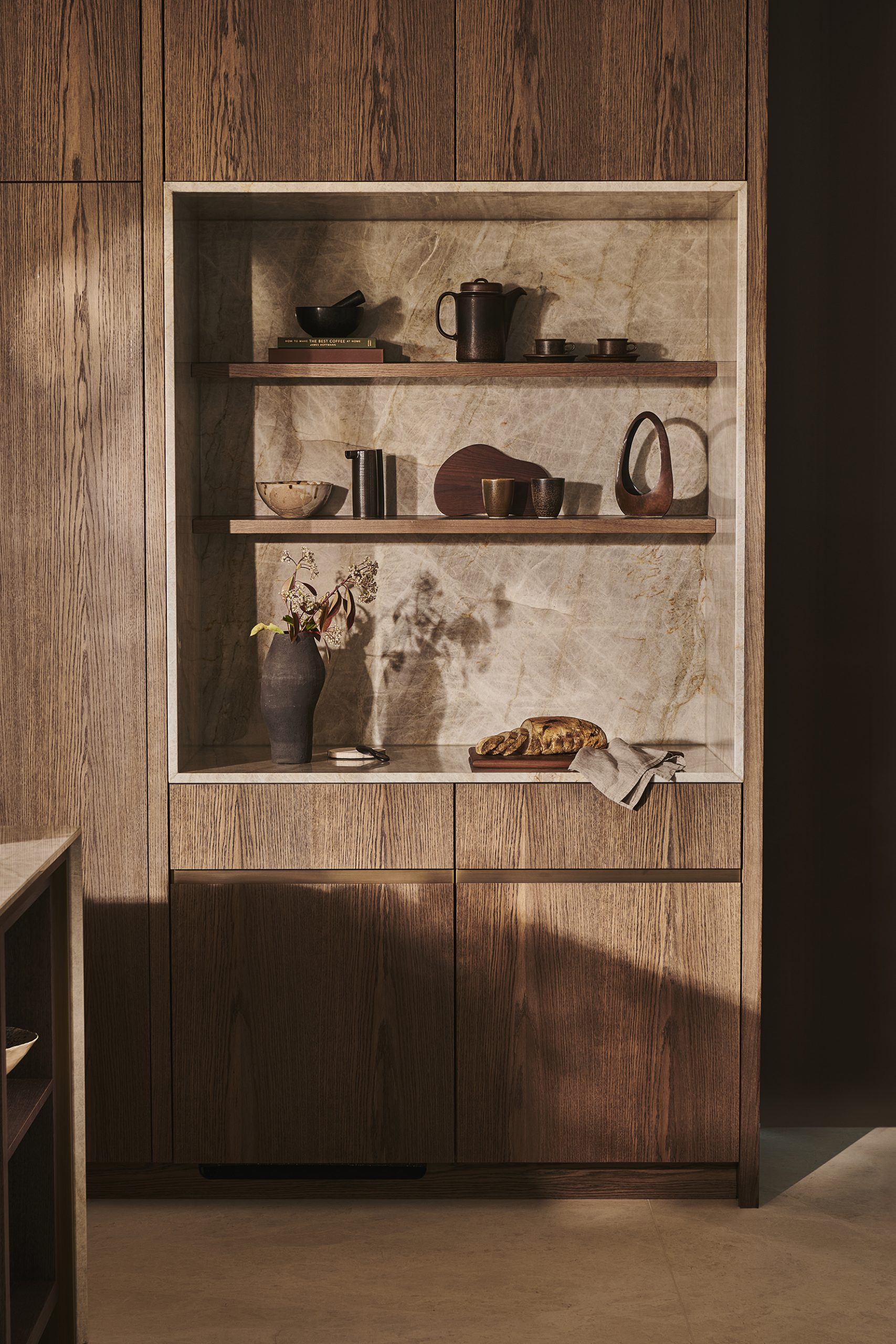 Luxury kitchen pantry by Lanserring